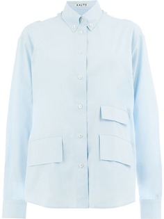 Aalto рубашка с длинными рукавами и карманами