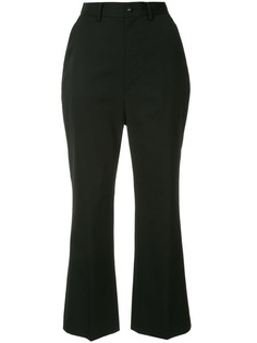 G.V.G.V. kick flare cropped trousers