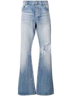 Balenciaga расклешенные джинсы