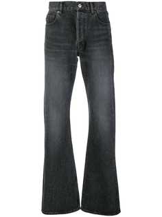 Balenciaga слегка расклешенные джинсы