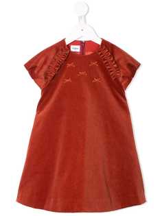 Familiar frill trim dress