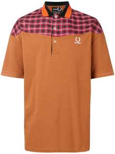 Raf Simons X Fred Perry футболка-поло в клетку