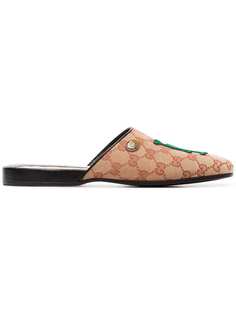 Gucci мюли с узором GG