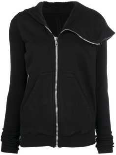 Rick Owens DRKSHDW асимметричная толстовка на молнии