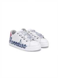 Monnalisa logo printed sneakers