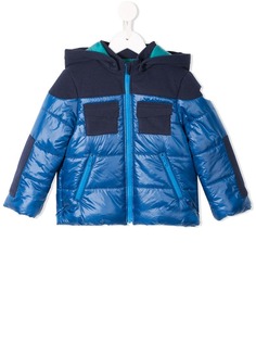 Familiar two-tone padded jacket