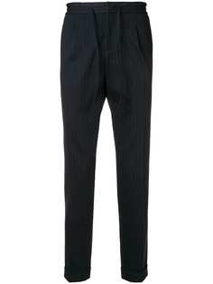 Paolo Pecora pinstripe tapered trousers