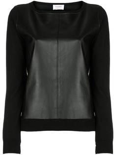 Snobby Sheep джемпер с контрастными панелями на груди