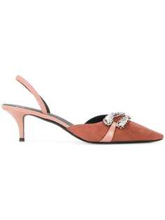 Giuseppe Zanotti Design туфли-лодочки Gioiello с открытой пяткой