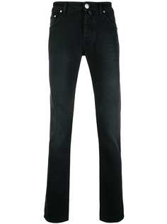 Jacob Cohen джинсы прямого кроя с платком в заднем кармане