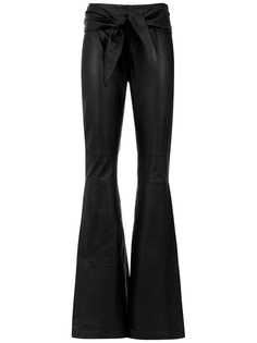 Clé leather trousers
