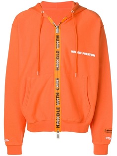 Heron Preston толстовка на молнии с капюшоном