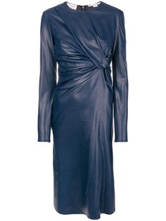 Stella McCartney платье миди с узелком спереди