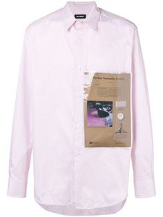 Raf Simons рубашка в клетку