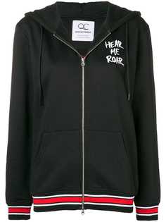 Quantum Courage rose and panther hoodie