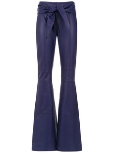 Clé leather trousers
