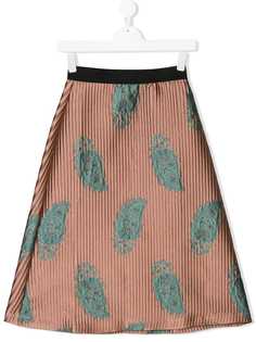 Caffe Dorzo плиссированная юбка с цветочным узором