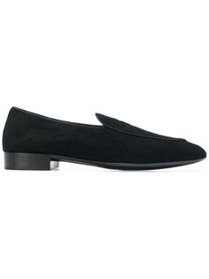 Giuseppe Zanotti Design logo plaque loafers