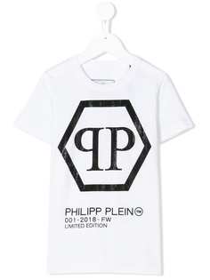 Philipp Plein Junior statement logo T-shirt
