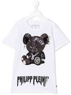 Philipp Plein Junior teddy bear print T-shirt