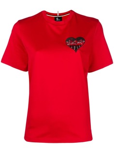 Moncler Grenoble футболка с принтом