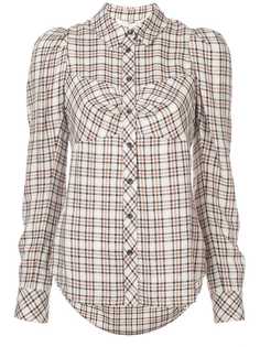 Veronica Beard рубашка в клетку Candice