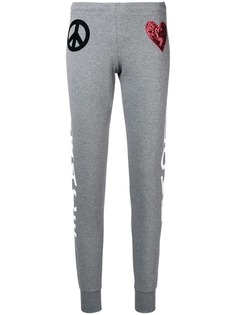 Love Moschino peace and love track pants