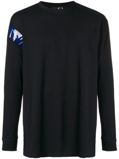 Raf Simons X Fred Perry футболка с длинными рукавами и логотипом