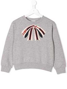 Gucci Kids толстовка с принтом банка с полоской Sylvie Web