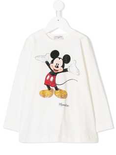 Monnalisa футболка с длинными рукавами Mickey