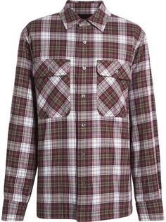 Burberry Quilted Check Flannel Shirt
