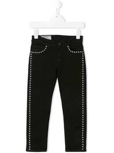 Dondup Kids джинсы кроя слим с заклепками