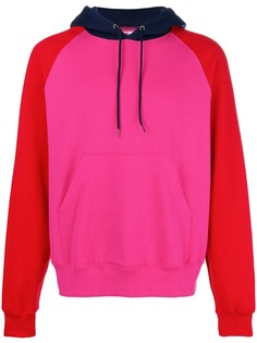 Cédric Charlier толстовка дизайна колор-блок с капюшоном