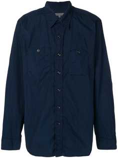 Engineered Garments рубашка с узором из точек