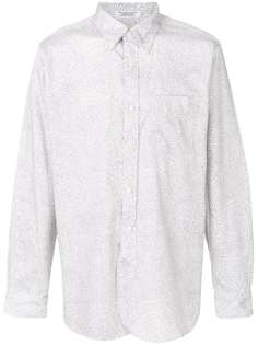 Engineered Garments рубашка с узором из хаотично расположенных веток