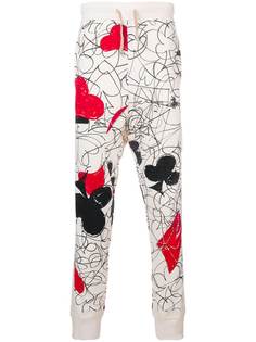 Vivienne Westwood спортивные штаны узкого кроя с рисунком