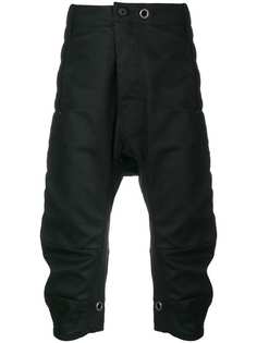 11 By Boris Bidjan Saberi loose cropped track trousers