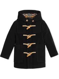 Burberry Kids Double-faced Wool Duffle Coat