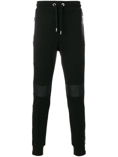 Les Hommes спортивные брюки с ребристыми панелями