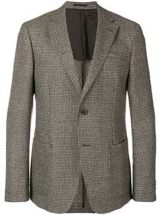 Z Zegna блейзер в ломаную клетку