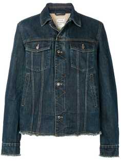 Zadig&Voltaire джинсовая куртка узкого кроя