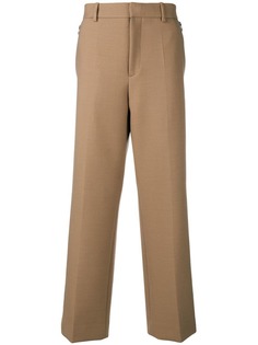 Oamc wide-leg pleated trousers