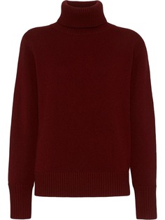 Burberry Archive Logo Appliqué Cashmere Roll-neck Sweater