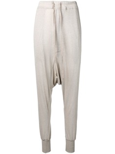 Rick Owens Lilies спортивные брюки с заниженной посадкой