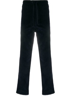 YMC ribbed straight leg trousers