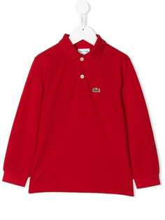 Lacoste Kids рубашка-поло с длинными рукавами