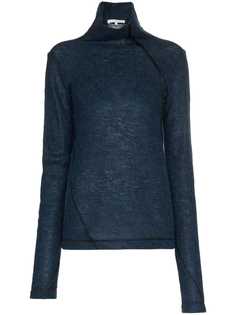 Helmut Lang свитер с высокой горловиной