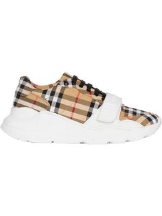 Burberry кроссовки в клетку Vintage Check