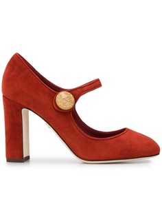 Dolce & Gabbana embossed button pumps