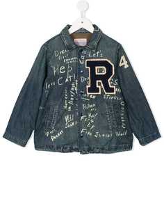 Denim Dungaree patch jacket